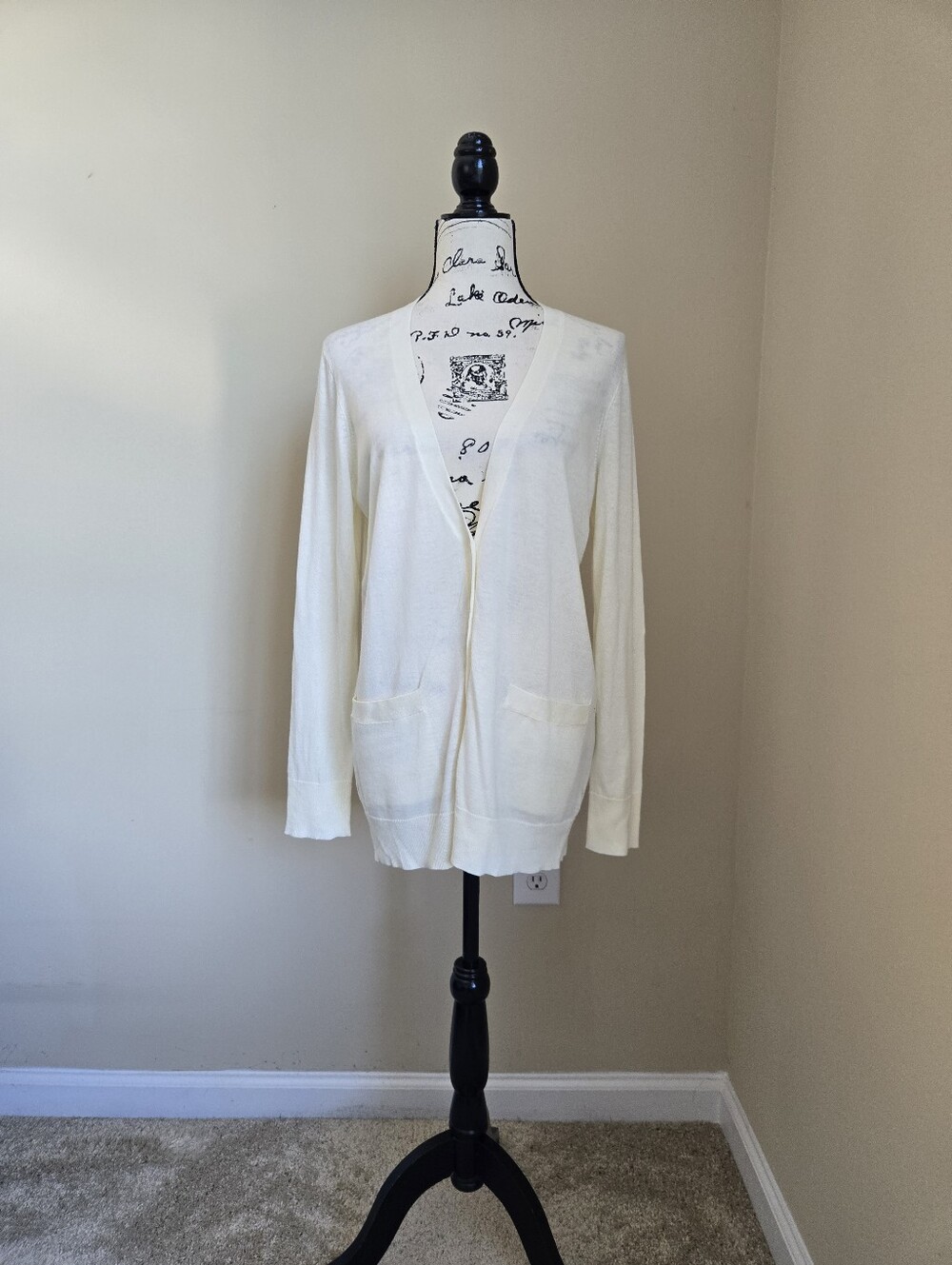 Lauren Ralph Lauren Cardigan Womens MP Crean Lightweight Deep V Button Front